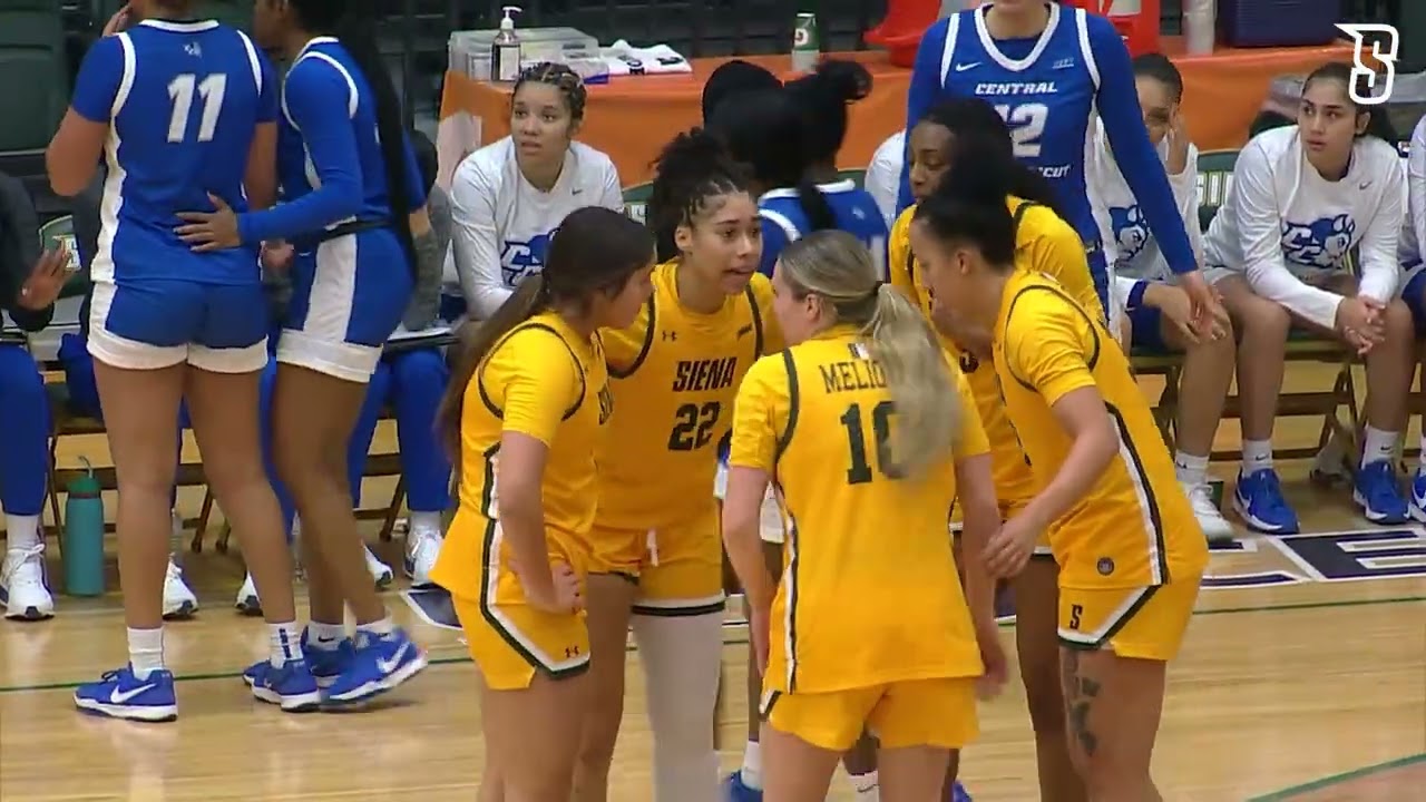 WBB: Siena 94, Central Connecticut State 56