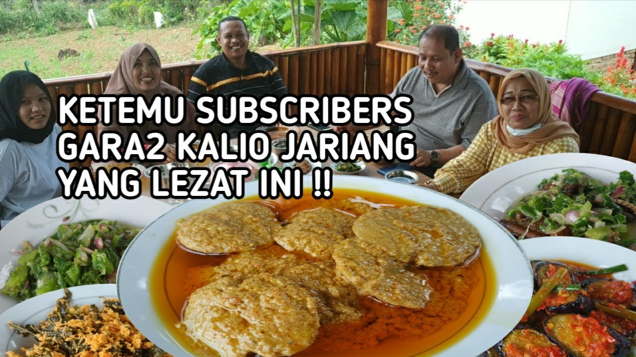 GARA2 KALIO JARIANG JADI KETEMU DENGAN SUBSCRIBERS, KALIO JENGKOL TERNIKMAT!! Kuliner Sumatera Barat