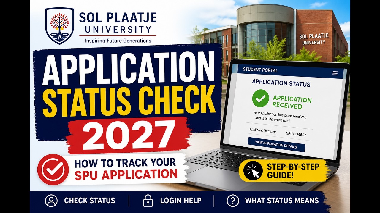 Проверка статуса заявки в Sol Plaatje University 2027 | Как отследить вашу заявку в SPU