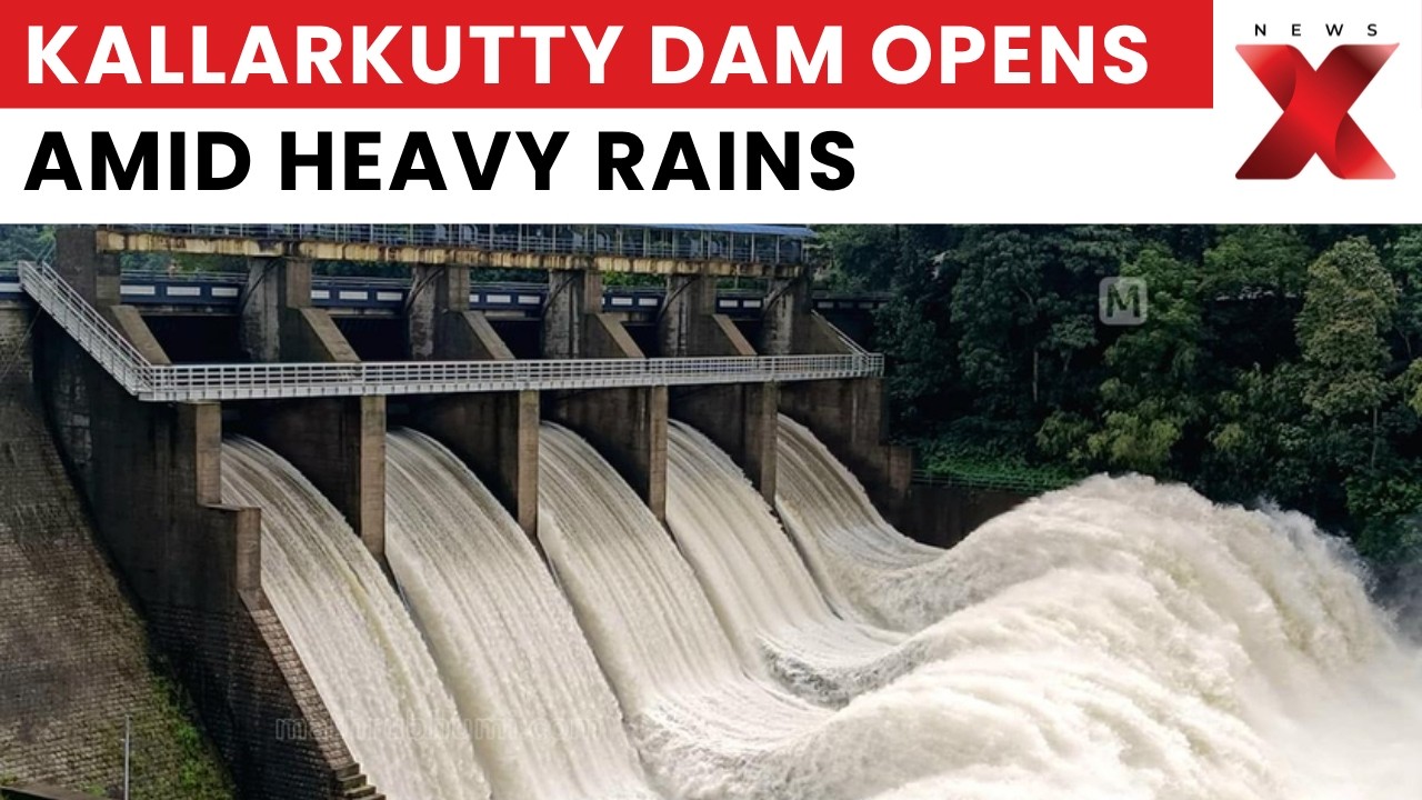 Kallarkutty Dam Opened: Kerala Releases Excess Water as Heavy Rains Lash Idukki | NewsX