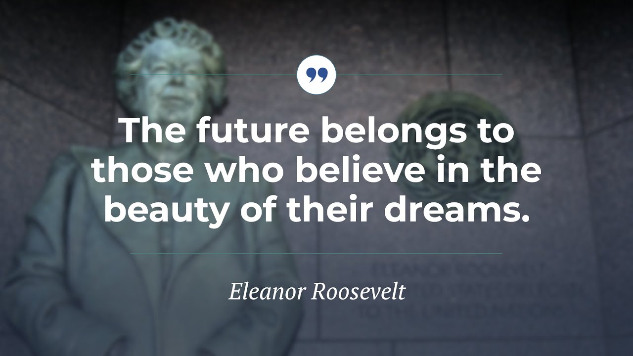 Wednesday Wisdom - Eleanor Roosevelt