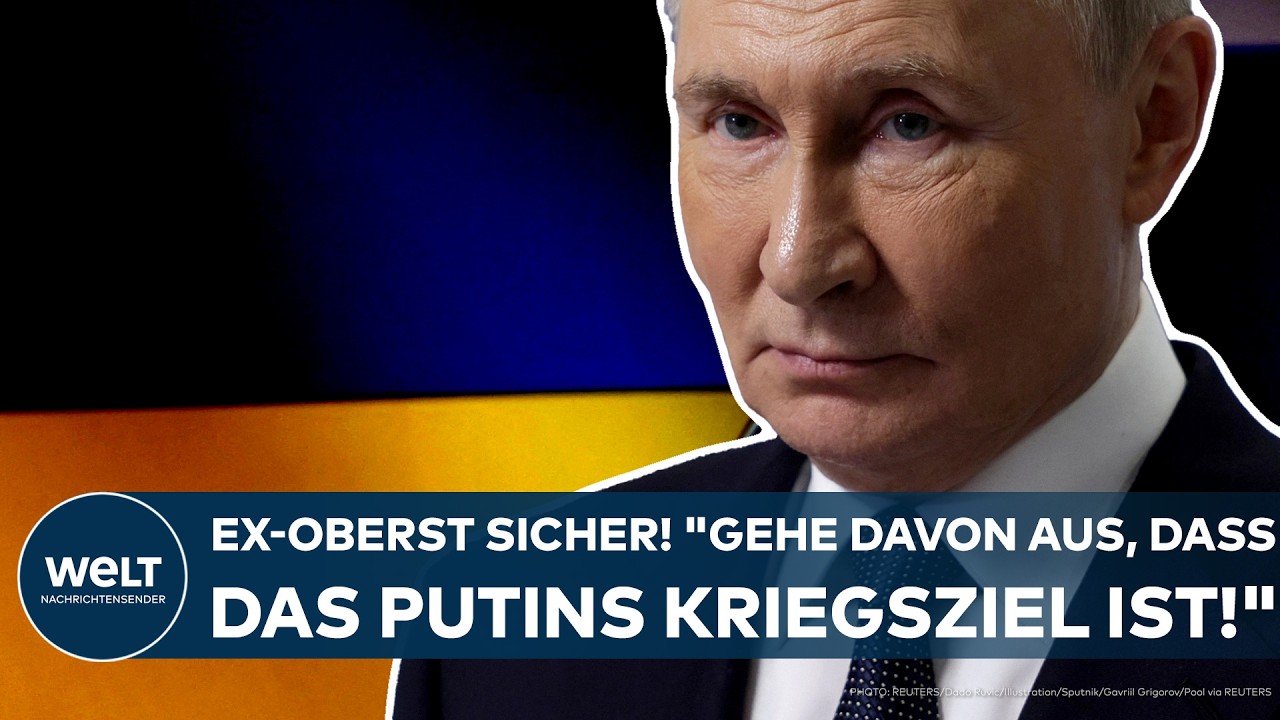 UKRAINE-KRIEG: Ex-Oberst ist sich sicher! 