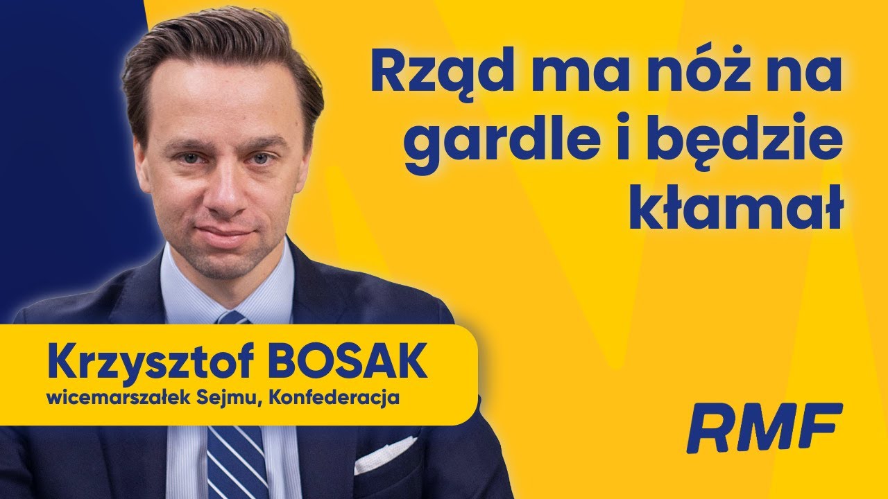 Bosak o pomyśle Tuska. 