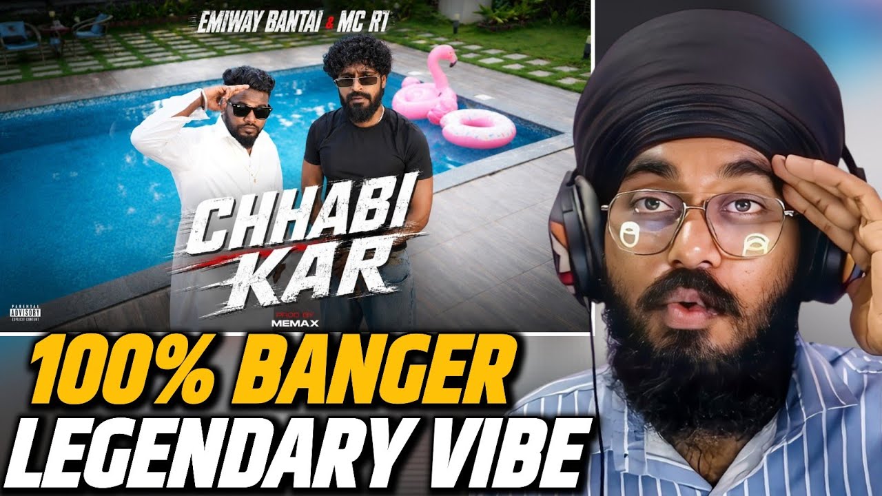EMIWAY BANTAI X MC R1 - CHHABI KAR REACTION | CNSTNCY