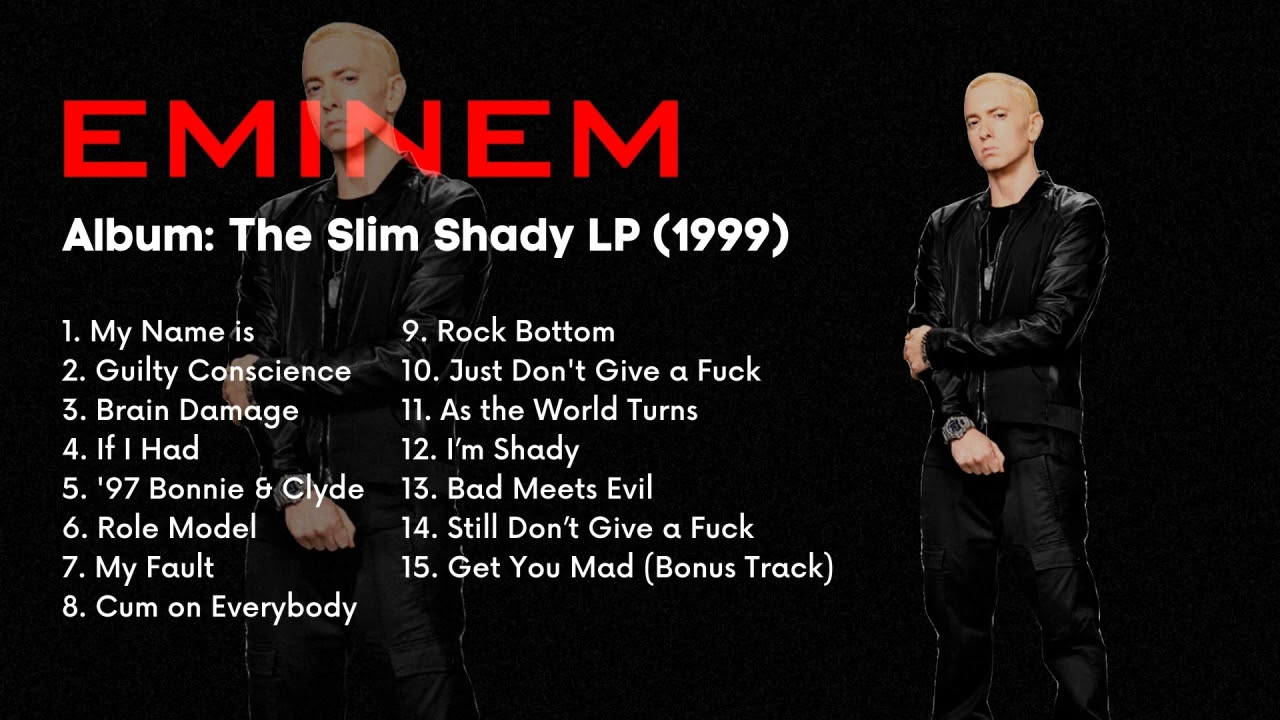 Eminem - Album I The Slim Shady LP (1999) #music #eminem #rap #music #theslimshady