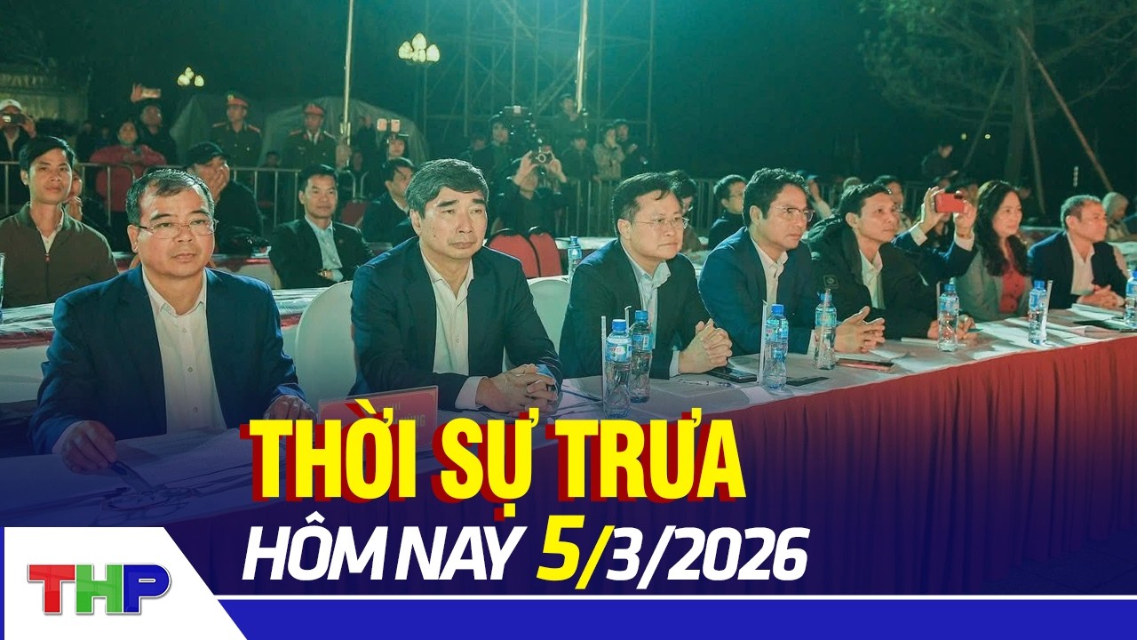 THỜI SỰ TRƯA 5/3: Chuẩn bị chu đáo tổ chức Lễ Khai hội mùa Xuân Côn Sơn - Kiếp Bạc