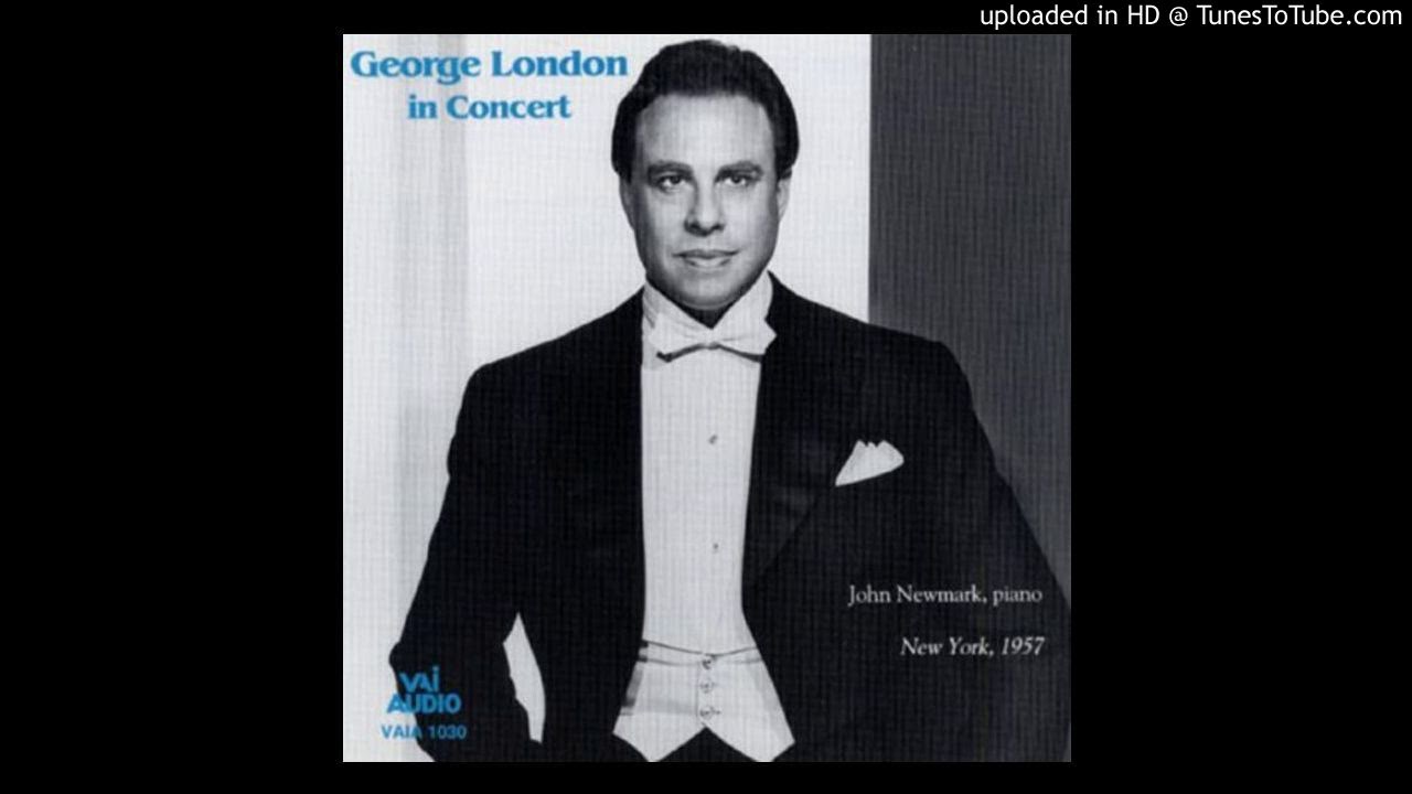 George London sings Schubert's 