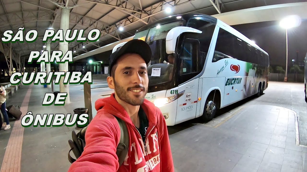 VIAJANDO COM A EUCATUR DE SÃO PAULO PARA CURITIBA