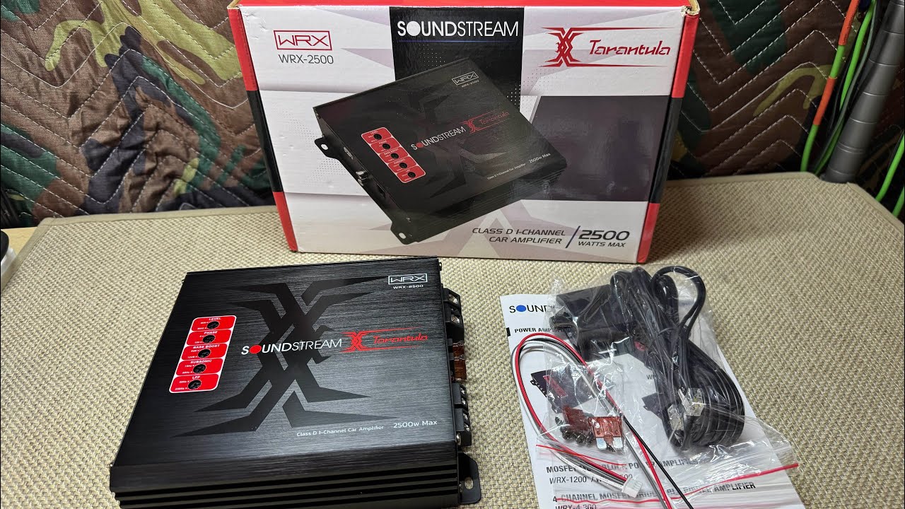 Обзор усилителя Soundstream WRX-2500 и тестирование его характеристик на динамометрическом стенде.