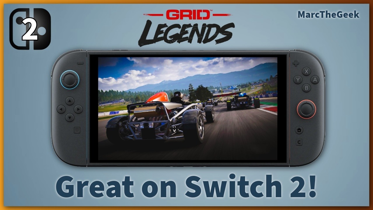 GRID Legends Deluxe Edition на Nintendo Switch 2 — это великолепно!