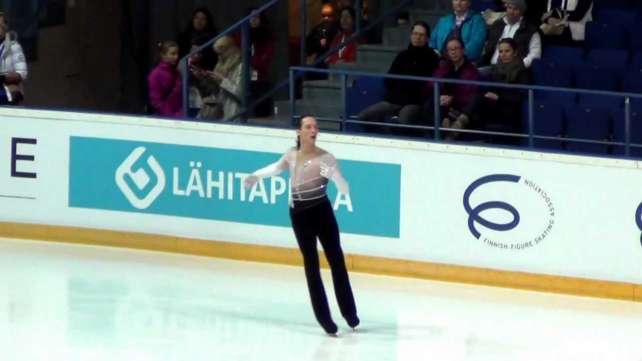 Finlandia Trophy 2012 Johnny WEIR FP +kiss&cry
