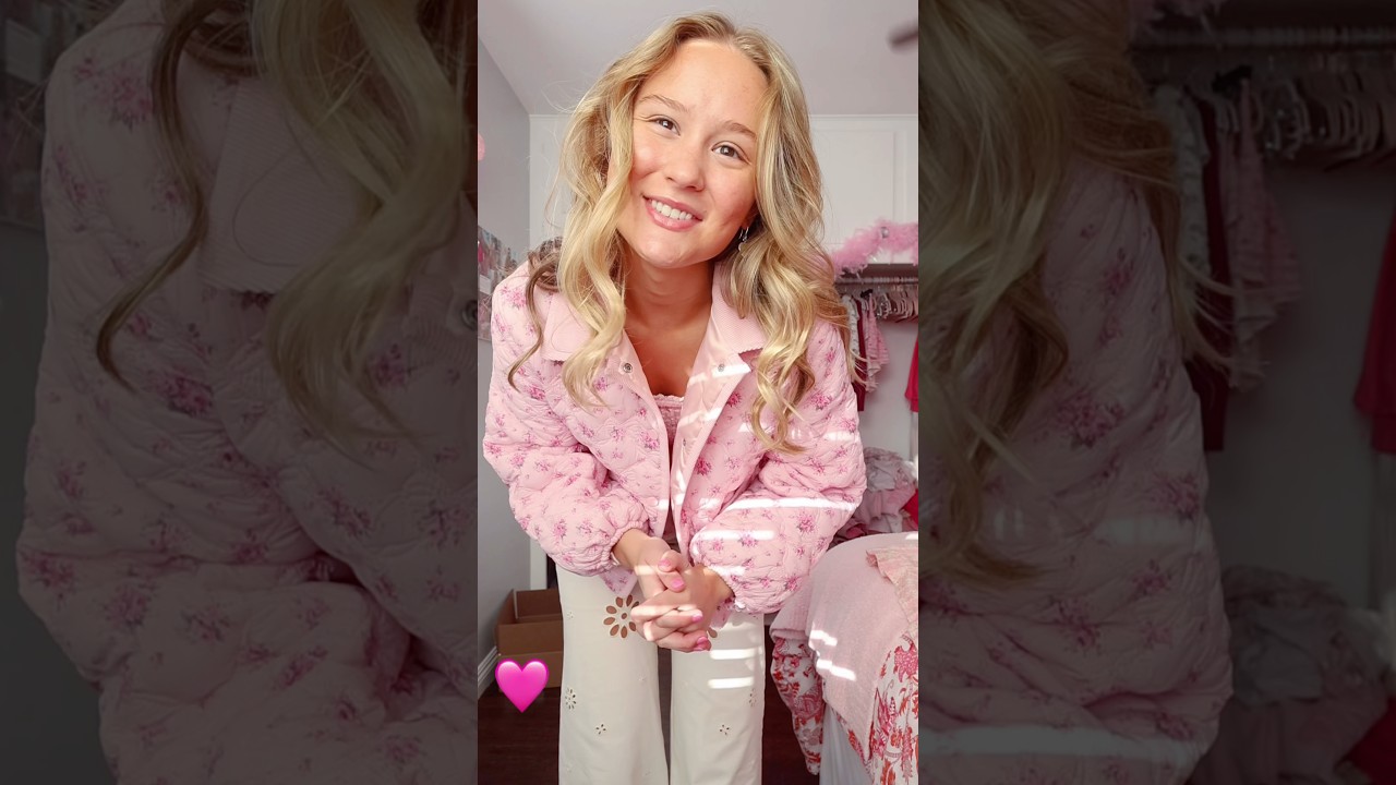 #girlyvlog #grwm #pinkaesthetic #getdressedwithme #pinkclothing #preppy #outfitideas #girlyoutfit