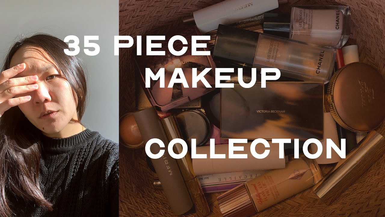 Why I shrunk my makeup collection by 75%! My minimalist makeup collection tour 2022