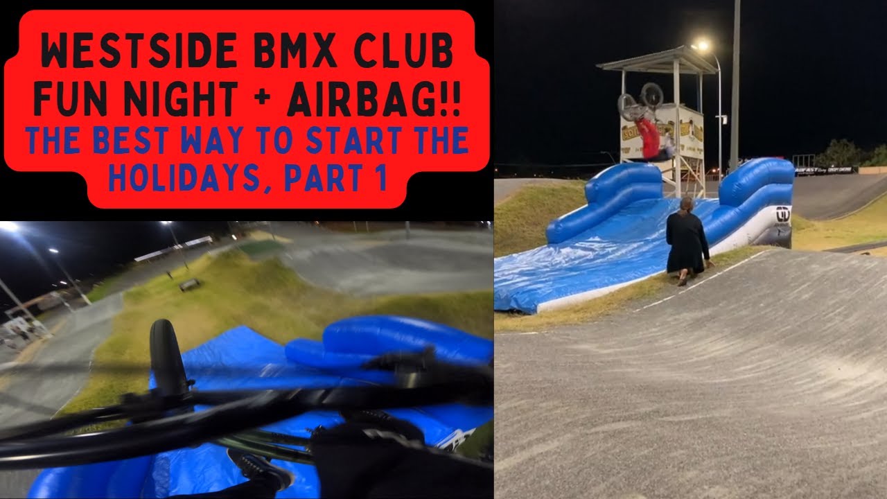 BMX RACES, AIRBAGS AND DIRTJUMPS! | Westside BMX Club | The Best Way to Start the Holidays, Part 1