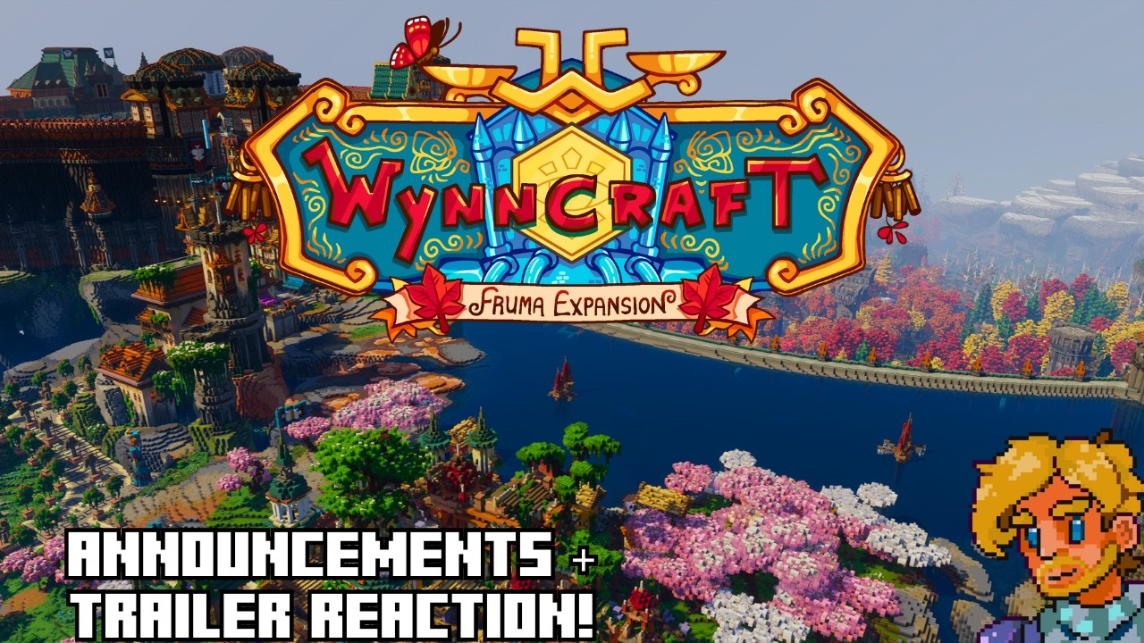Wynncraft: Fruma Expansion - Trailer Reaction!