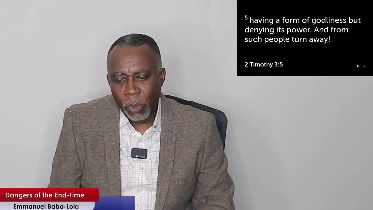 Faith Clinic Live - Dangers of the End-Time