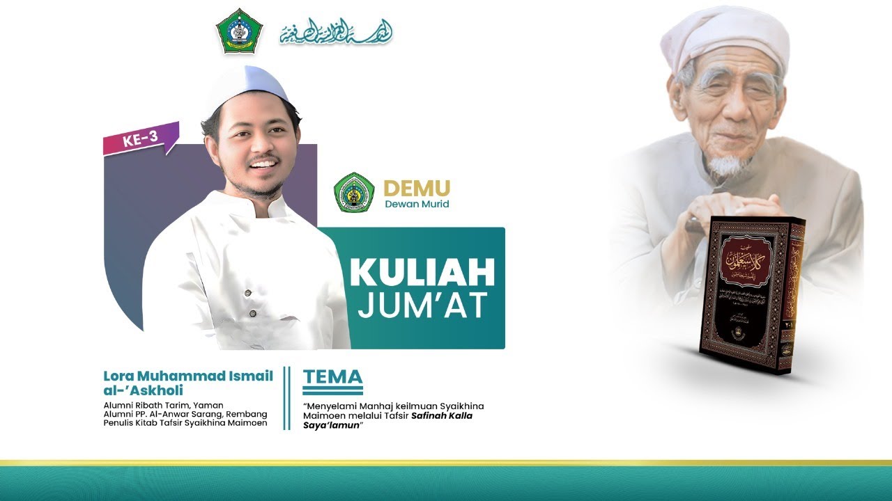 🔴[LIVE] KULJUM KETIGA DEWAN MURID ||  Lora Muhammad Ismail al-’Askholi