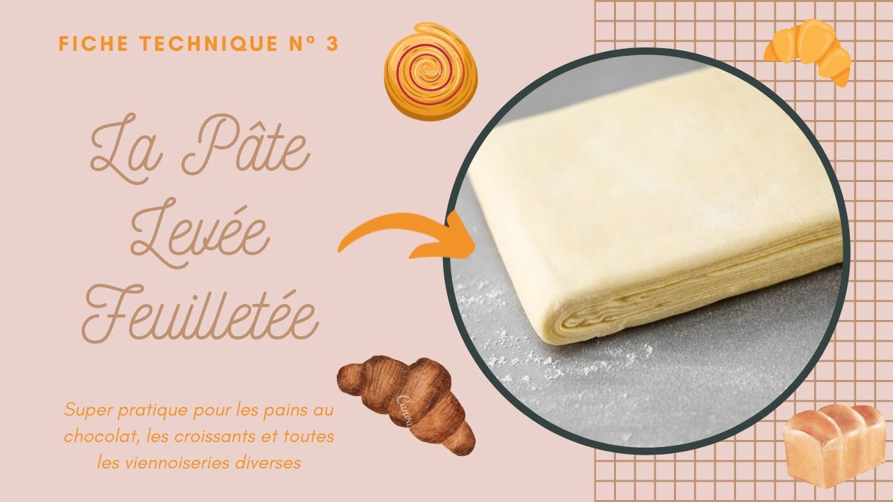 PATE LEVEE FEUILLETEE