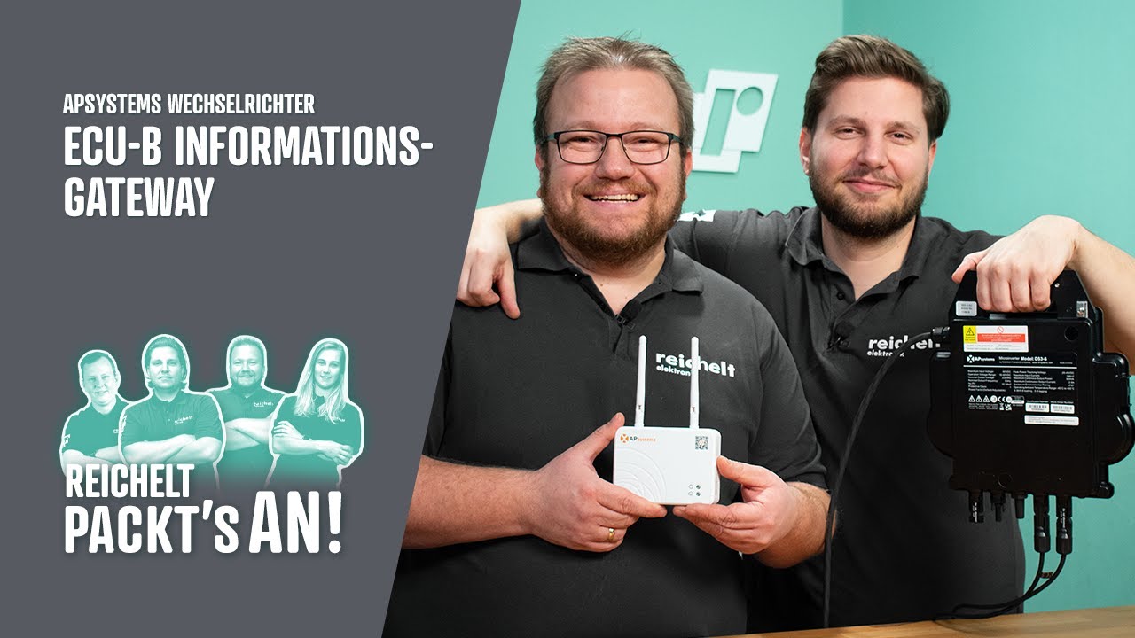 ECU-B Informationsgateway für APsystems Wechselrichter | reichelt packt's an