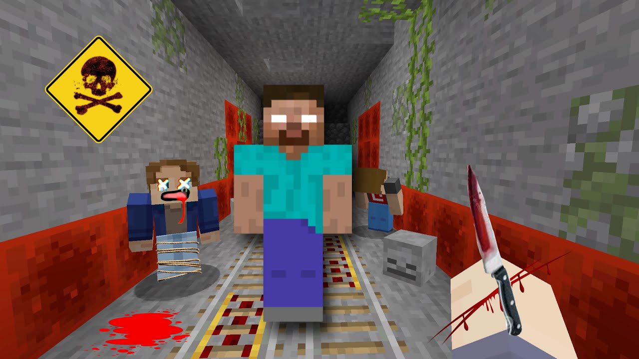 فلم ماين كرافت شبح الهيروبراين👻 ..