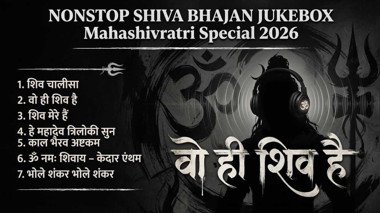 Nonstop Shiv Bhajan Jukebox | Mahashivratri 2026 Special | 7 Top Bhajans #mahashivratrisong 