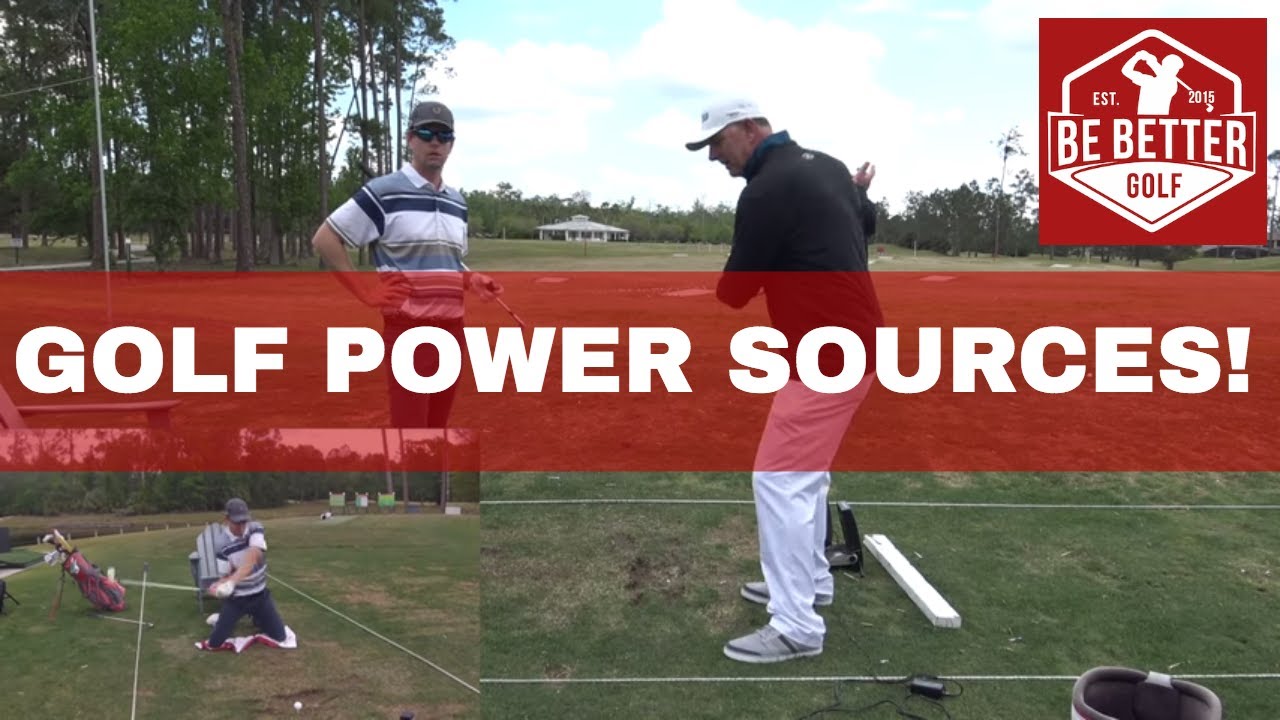 Creating power in the golf swing, upper body versus lower body W Tony Luczak, PGA