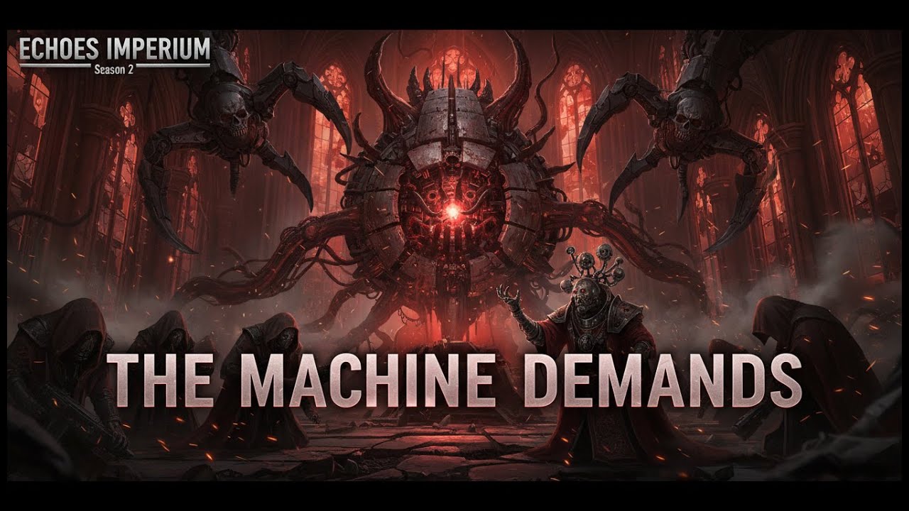 THE MACHINE DEMANDS WORSHIP | Warhammer 40K Grimdark Cinematic