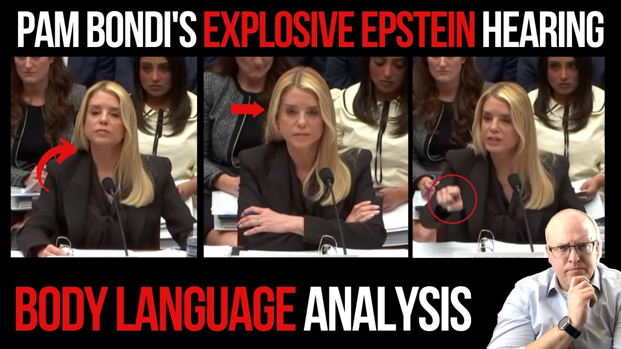 Pam Bondi's Explosive Epstein Files Hearing: Body Language Analysis