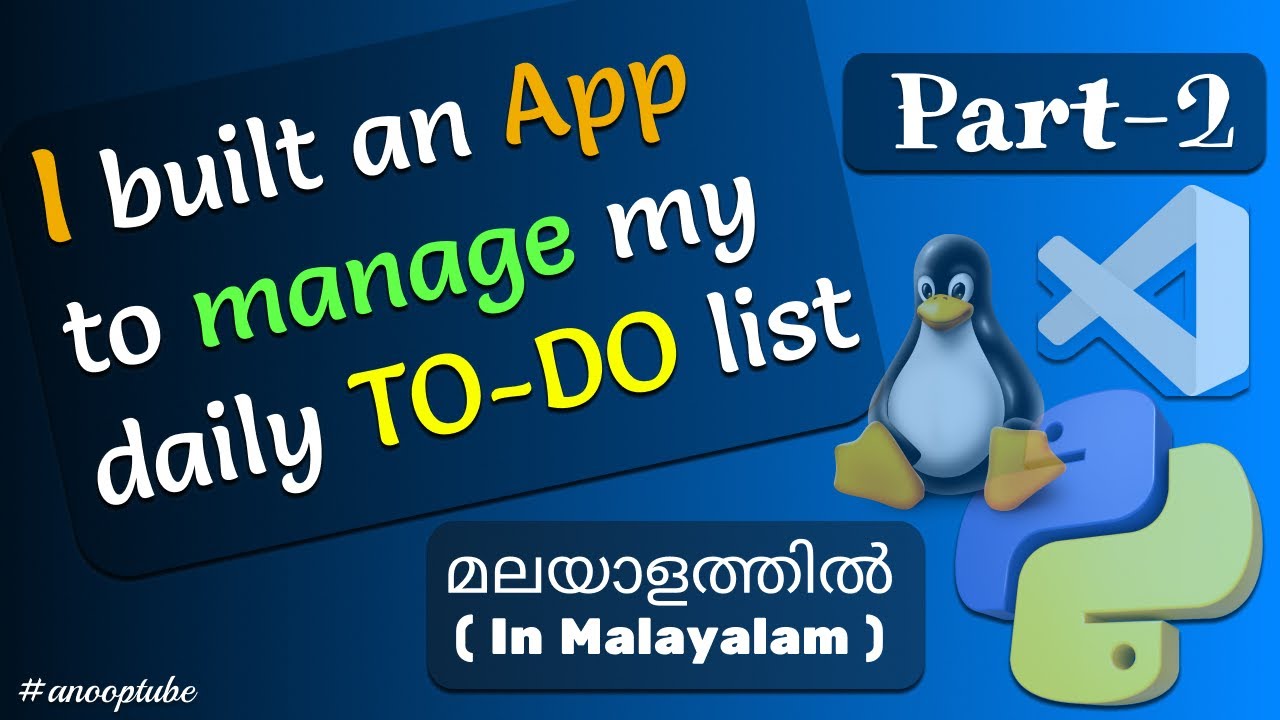 I built an App to manage my daily TODO list. - 2 | Linux Command Line App | Python | Linux/Ubuntu