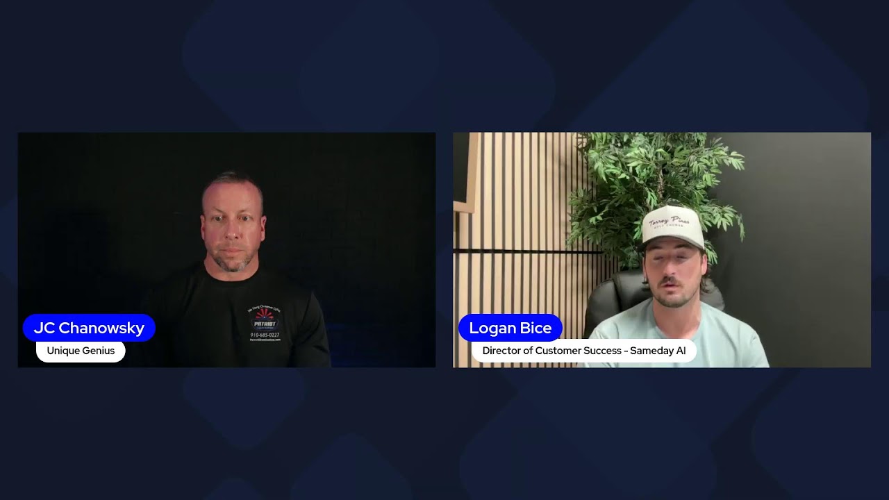 LIVE DEMO with SameDay AI - Turn Missed Calls Into Booked Revenue