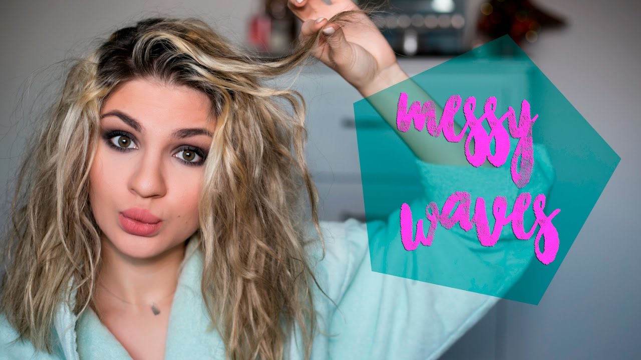 Cum imi aranjez eu parul (Messy Waves) | Laura Musuroaea