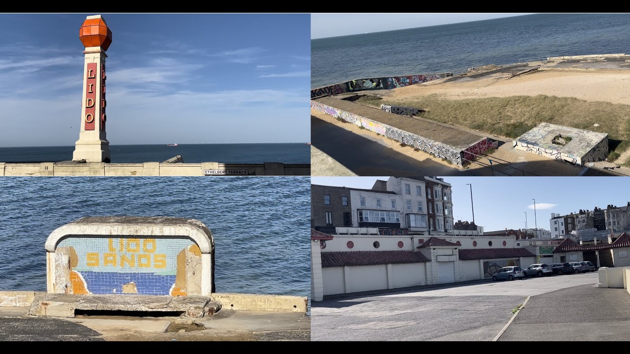Margate's Abandoned Lido ( Cliftonville ) 4K Video