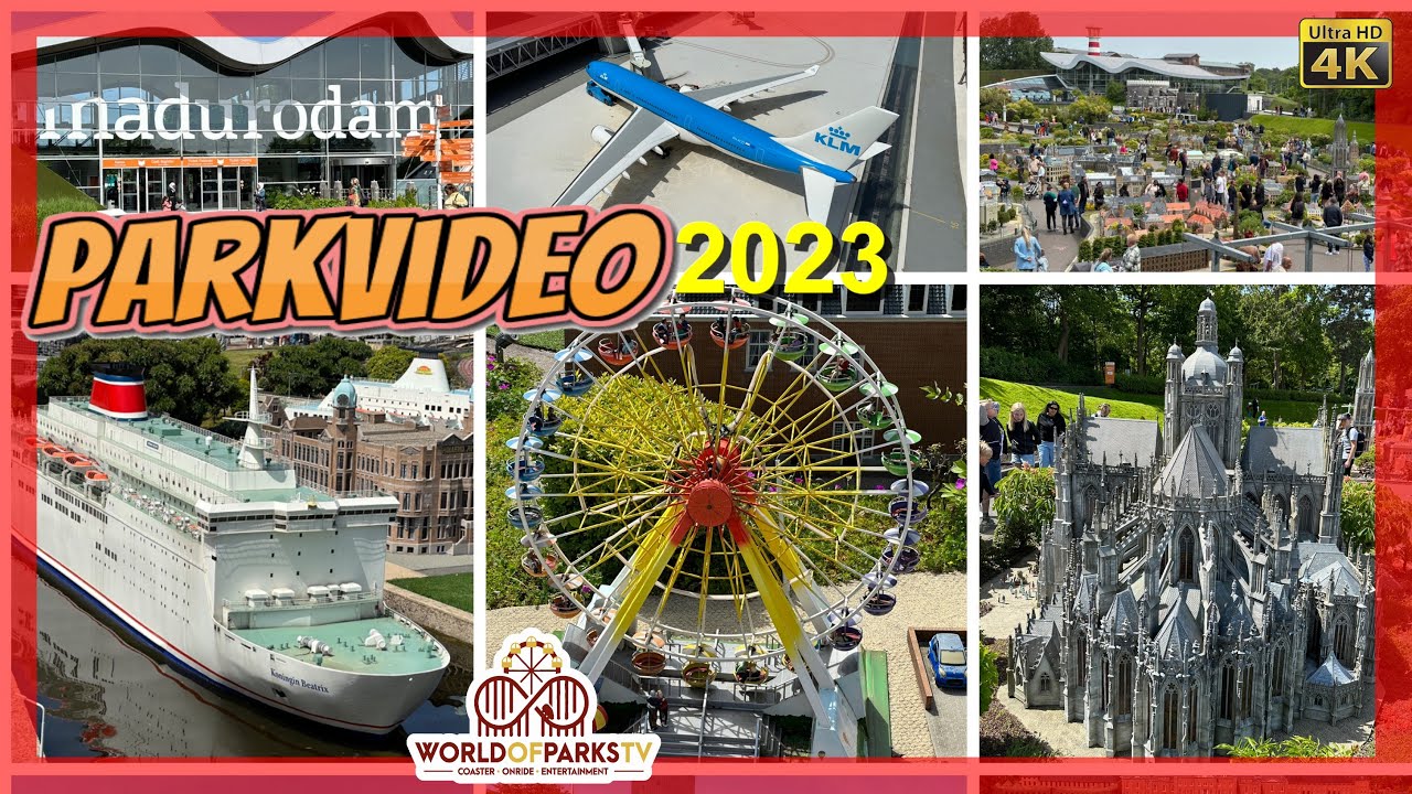 Madurodam Miniature Park Den Haag (Parkvideo 2023) Netherlands Holland in Miniatur – Highlight Video