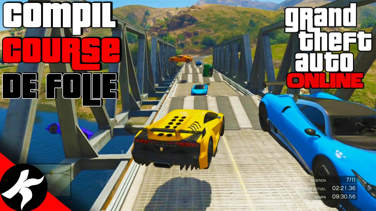 GTA ONLINE - Compil Course de FOLIE Ep 03