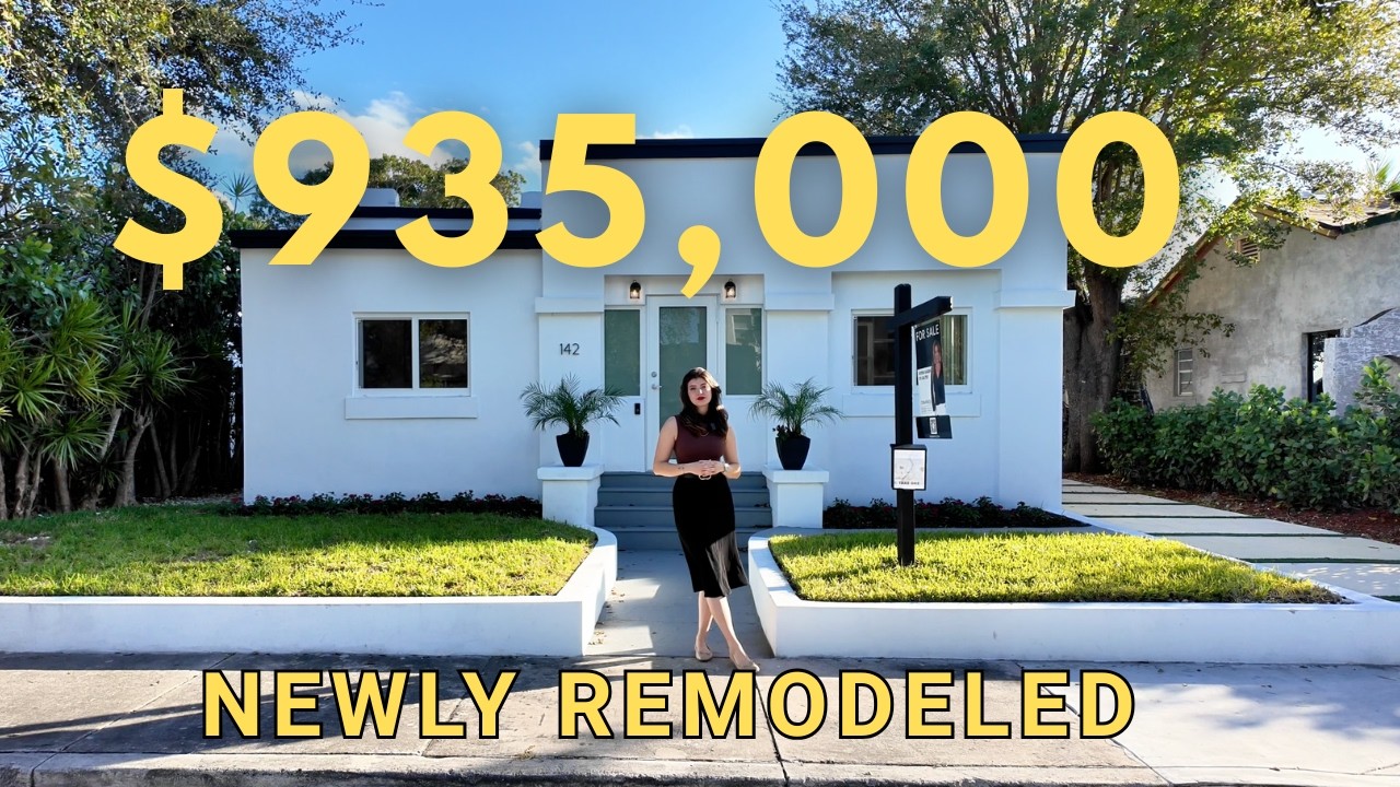 Touring a Fully Renovated Home in Buena Vista Miami | Near Wynwood & Design District