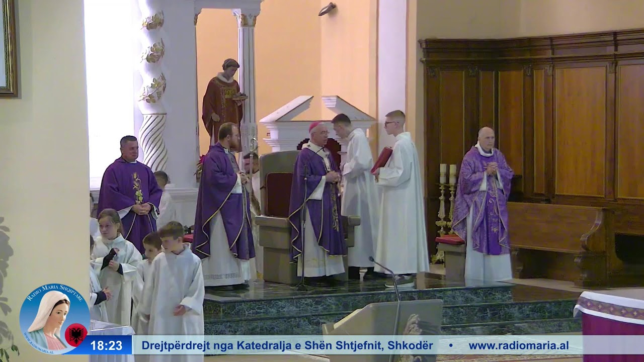 Mesha e shenjtë nga Katedralja e Shën Shtjefnit Shkodër