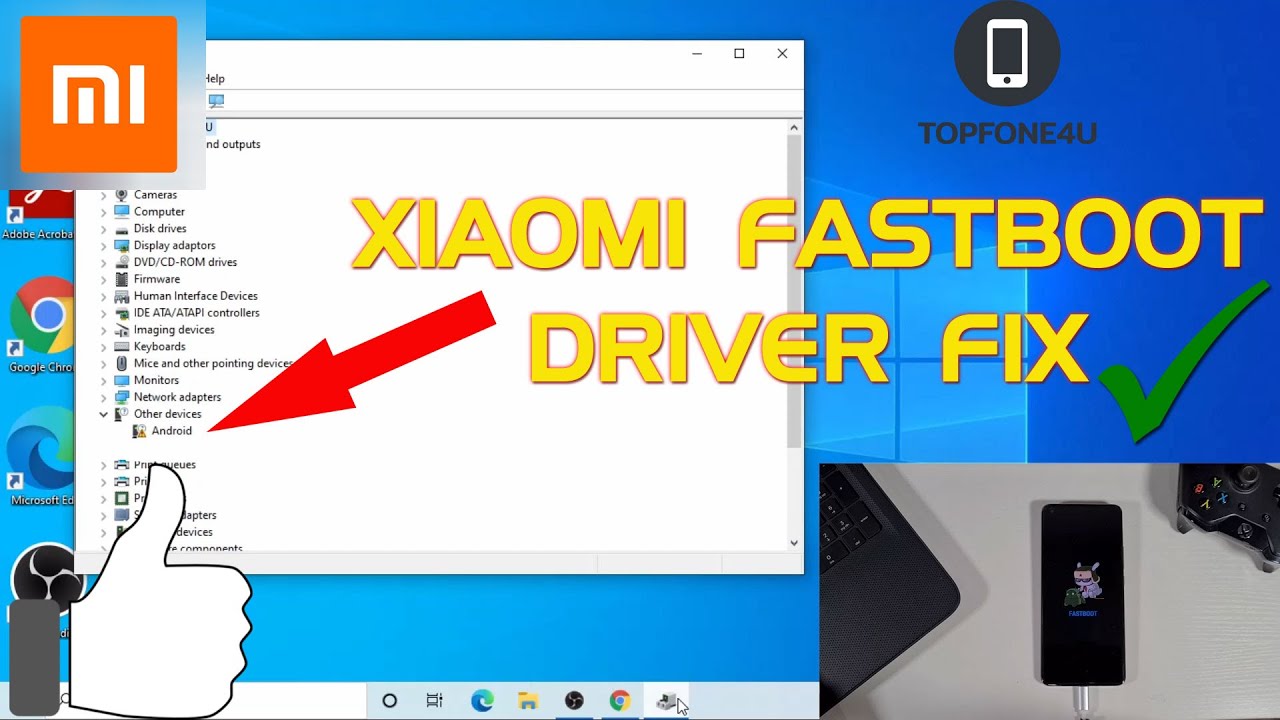 Как исправить проблему с драйвером Fastboot для Xiaomi Mi 11 Ultra или любого другого устройства ...