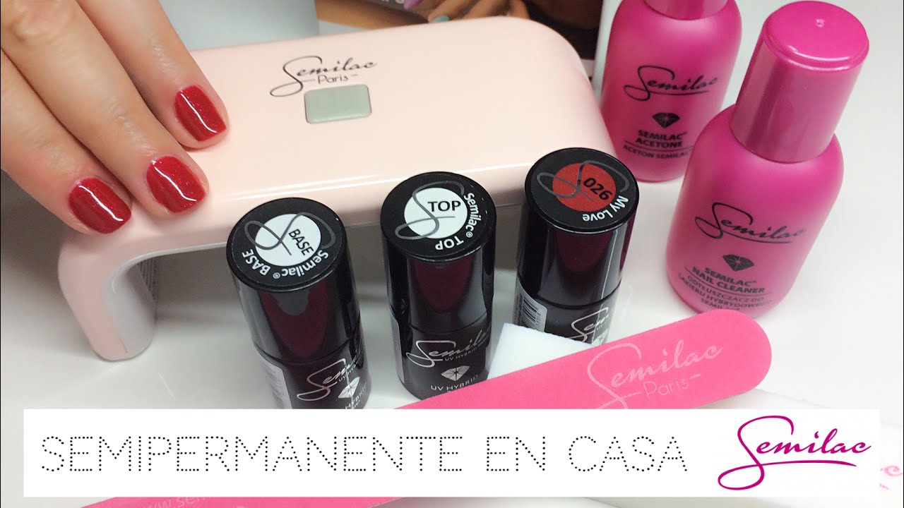Manicura Semipermanente en Casa con Semilac | Tutorial Paso a Paso