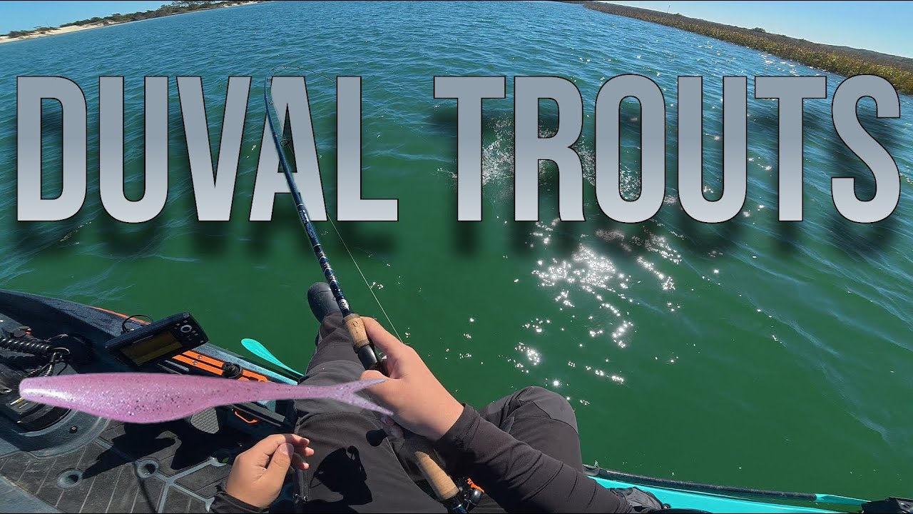 This lure SLAYED these fish! FT. George Island kayak fishing for TROUT!