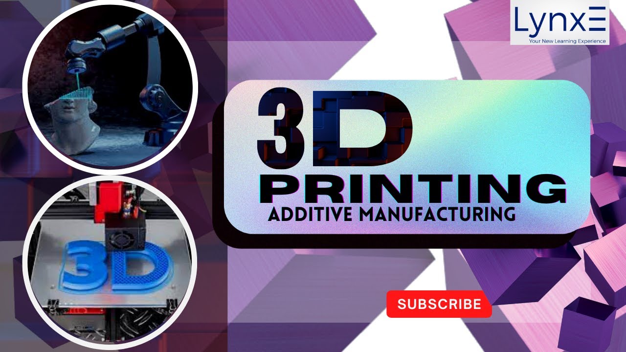 3D Printing How It Works | Additive Manufacturing| LynxE Learning