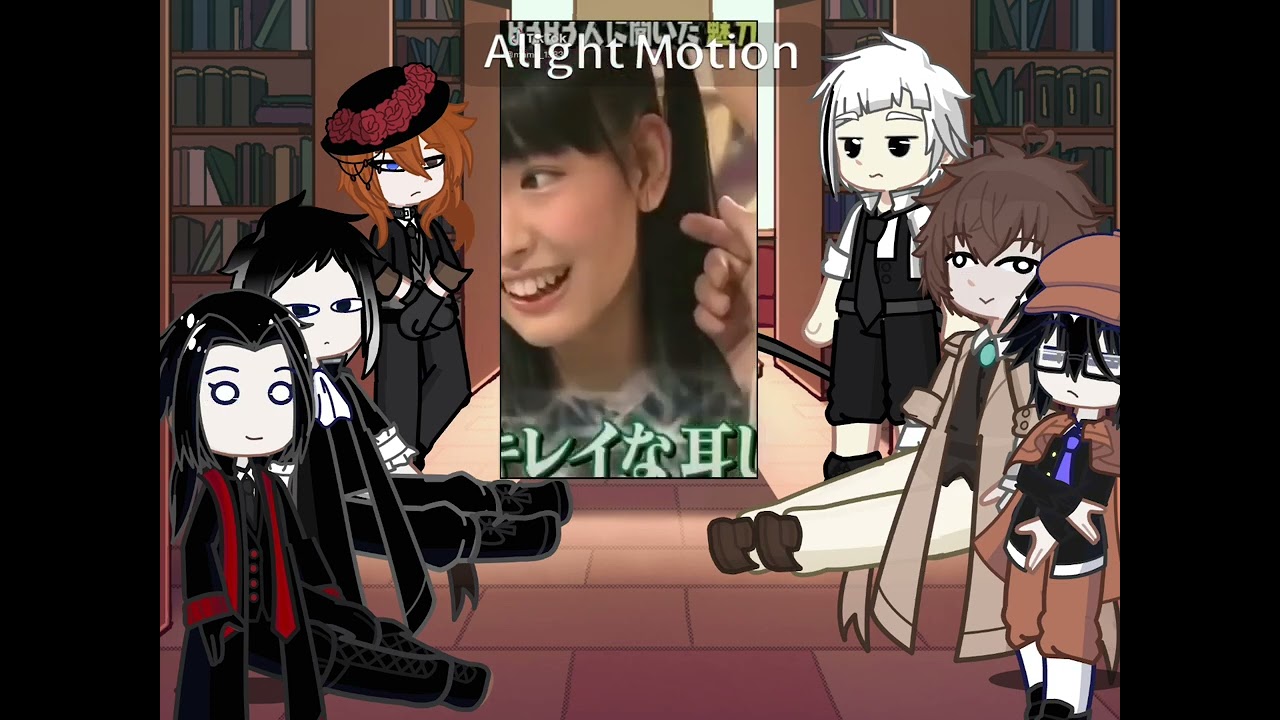 Bsd react to dazai voice actor and random things||English/عربي|| part 1/1||