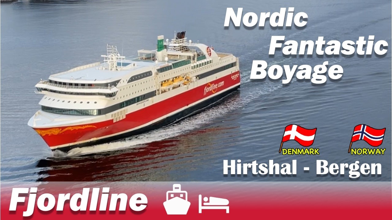 Fjordline fantastic cruise from Hirtshal 🇩🇰 to Bergen 🇳🇴 