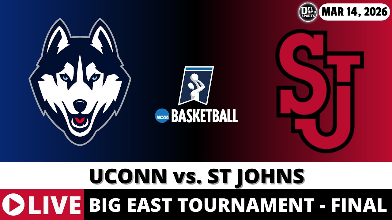 UCONN VS ST JOHNS LIVE 🏀 NCAAM Basketball Game Score Radio Play-by-Play