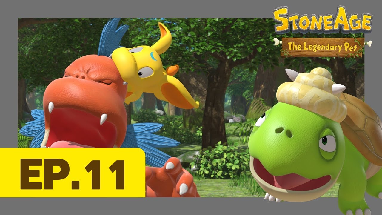 Missing Beachtoise? l Episode 11 Stone Age The Legendary Pet l New Dinosaur Animation