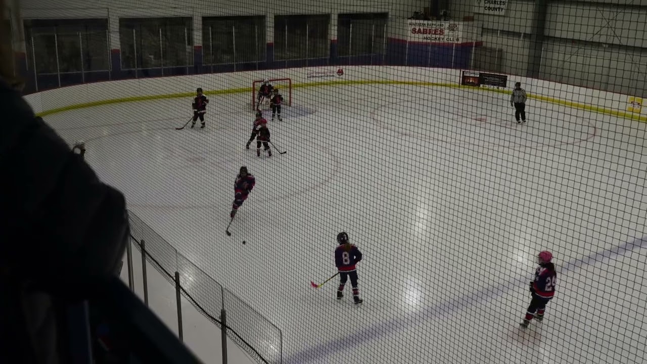 20221029 Nova Ice Dogs U12 Girls vs  Southern MD Bronze