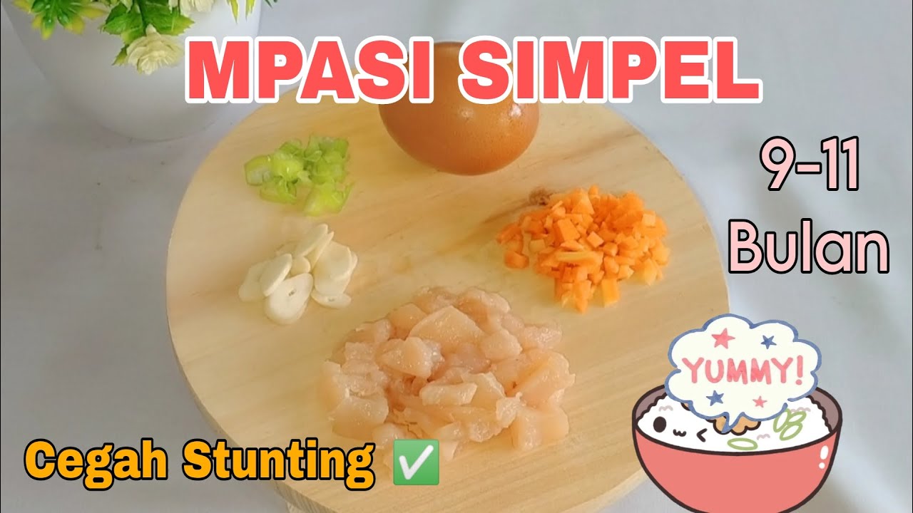 RESEP MPASI SIMPLE 9 BULAN KE ATAS | MPASI DOUBLE PROTEIN