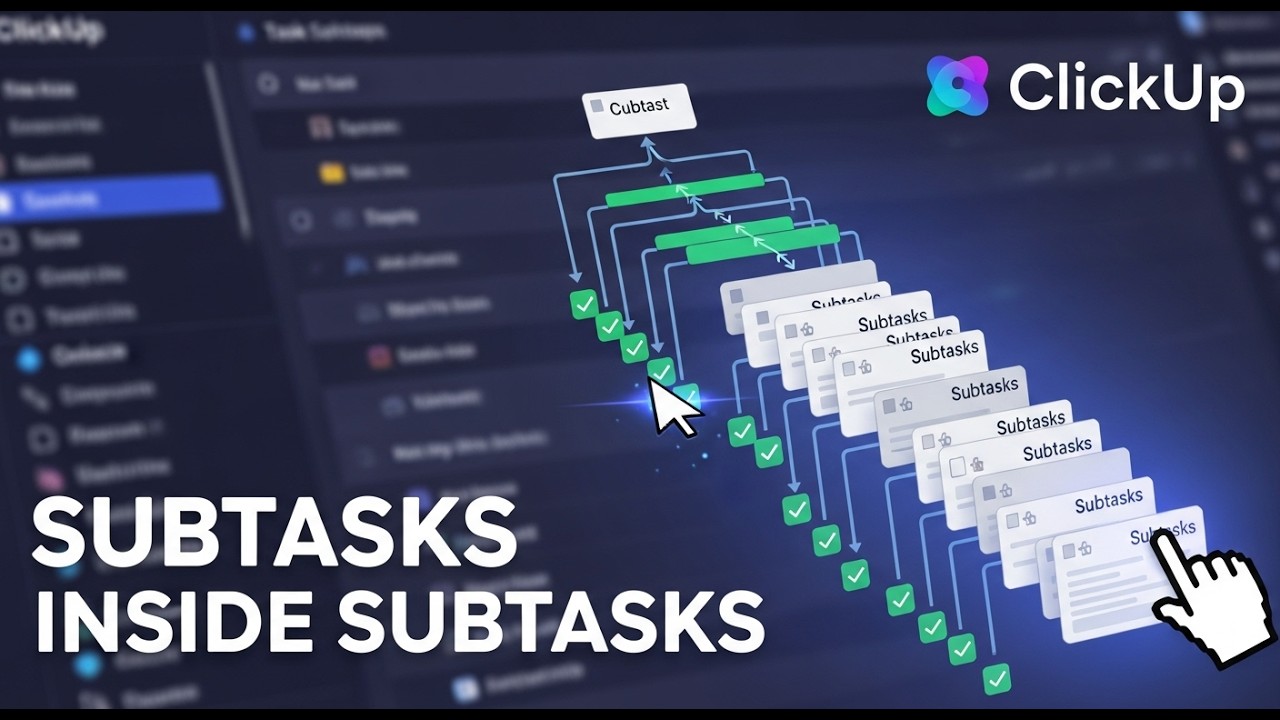 ClickUp Nested Subtasks [Secret Method]