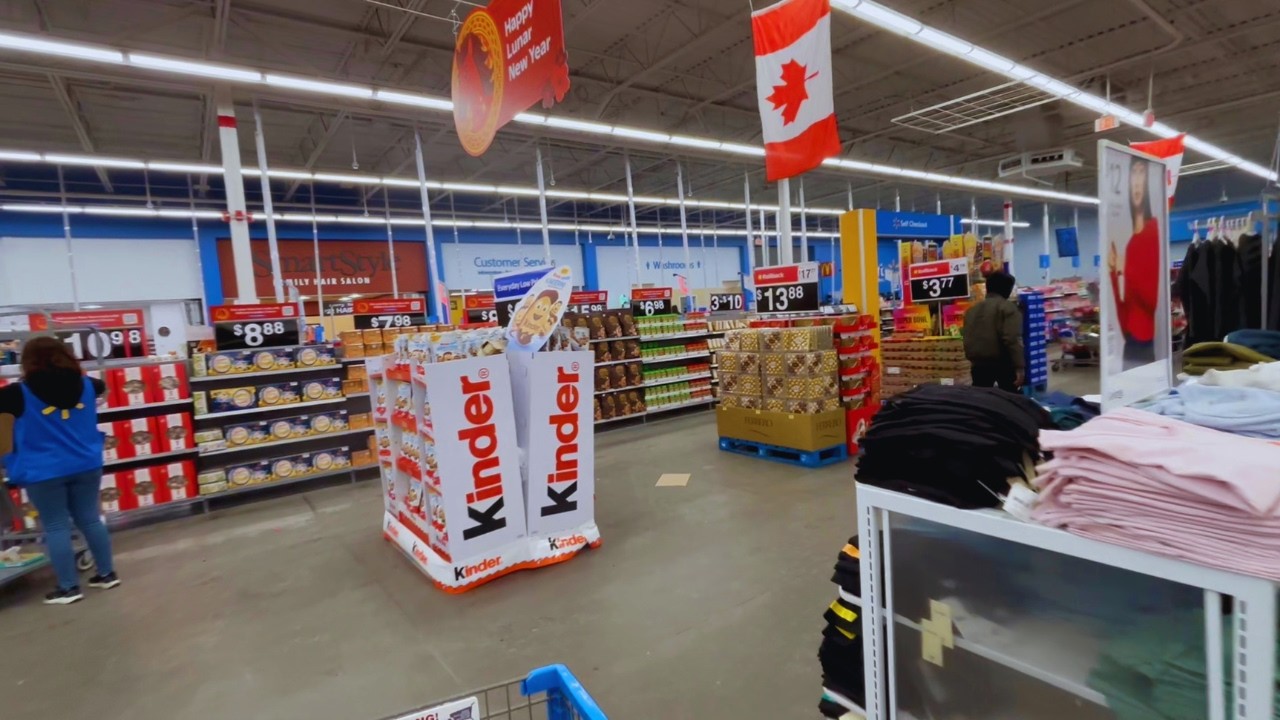 Canada ke -25°C me grocery shopping???
