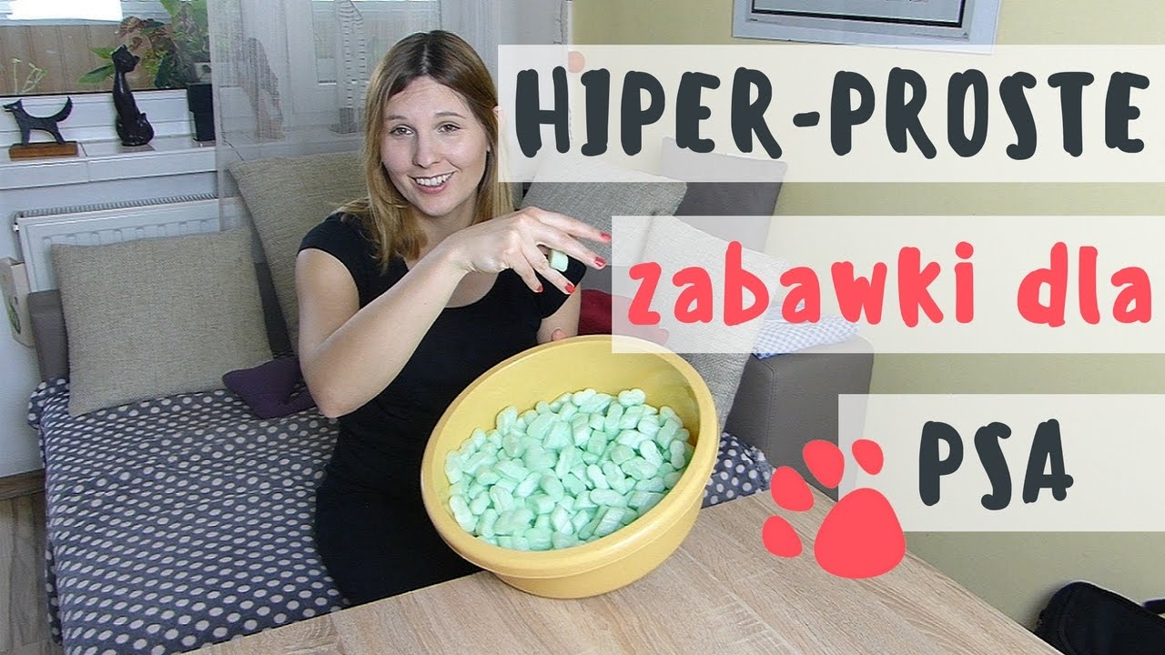 DIY: HIPER-PROSTE zabawki dla psa do zrobienia w domu!