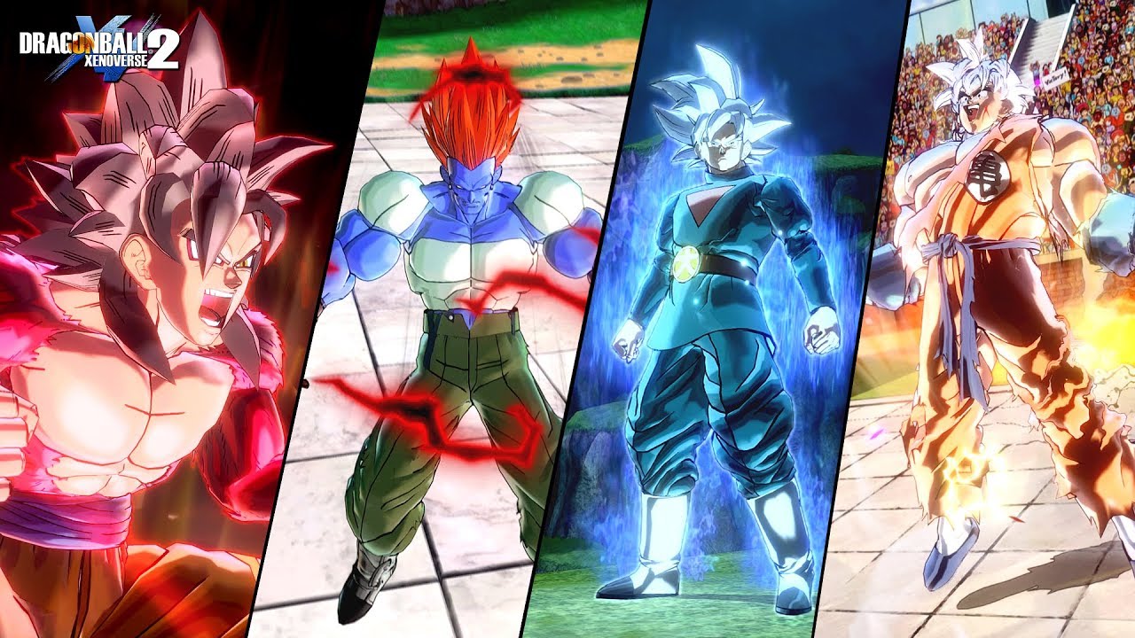 DBXV2: All Custom Characters Epic Transformations